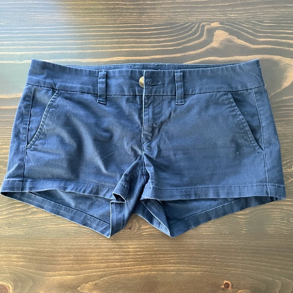 American Eagle Blue Shorts - Picture 1 of 4